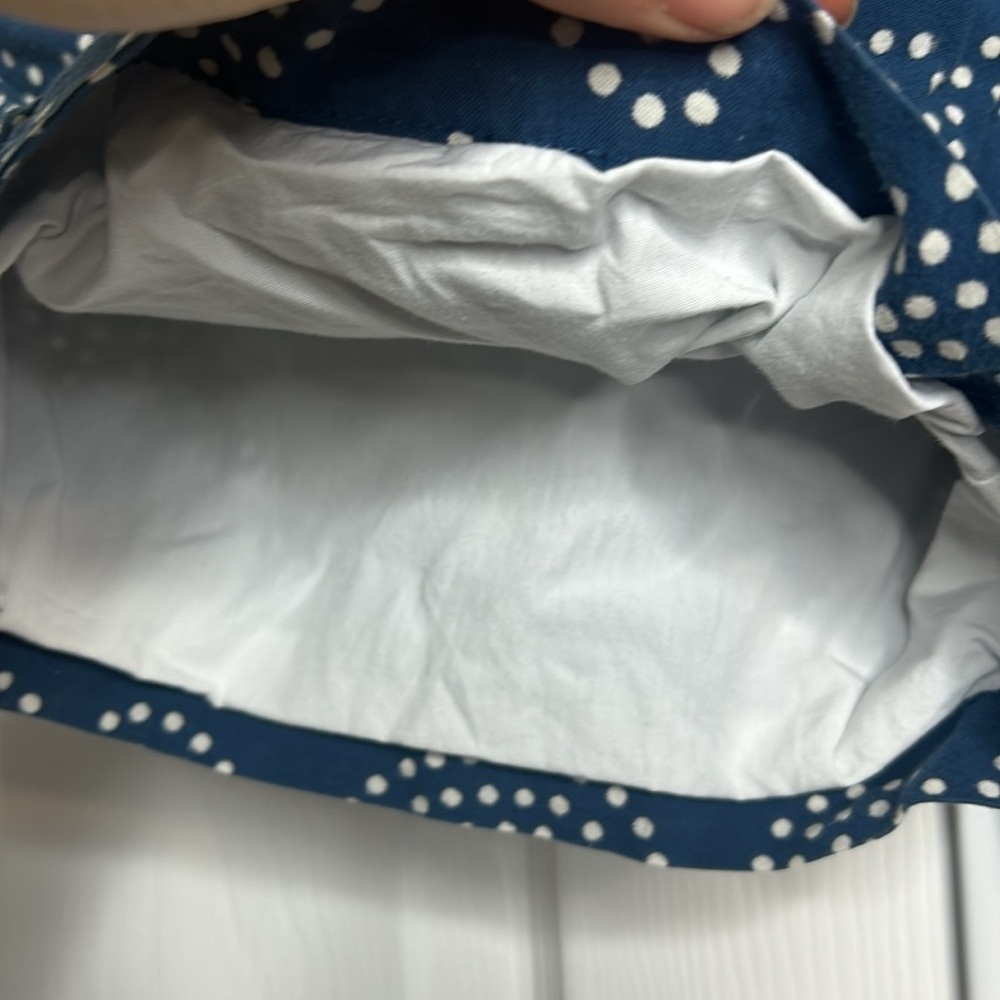 J Crew Blue White Shorts Mens M - Picture 2 of 6